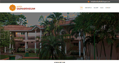 Desktop Screenshot of hotelsadhabishegam.com